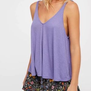 Free People Intimately Dusty Iris Swing Top
